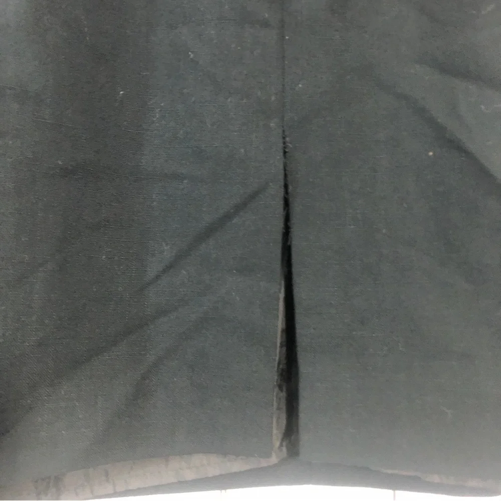 Vintage Isaac Hazan Black Pencil Skirt 16